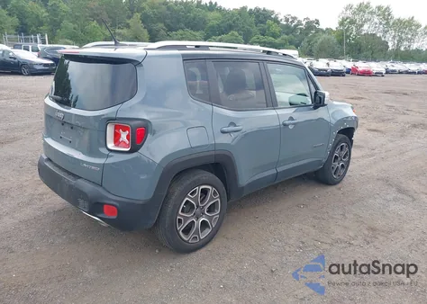 2017 Jeep Renegade Limited 4X4 from USA, damaged, VIN ZACCJBDB9HPF39661